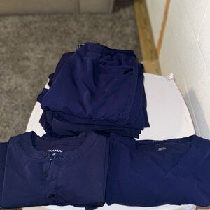 Navy Blue jaanuu Scrub Set